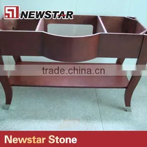 Newstar Wooden Free Standing Vanity Base 52"W thumbnail-1