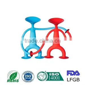 Cute Kids Silicone Suction Toy, Customized Colors Silicone Toys for Kids thumbnail-1