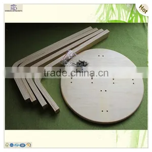 Solid Funny Diy Easy Installing Pine Wooden High Stool thumbnail-2