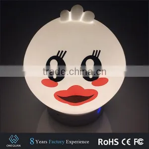 2016 Outdoor Portable Cute Duck Shape Bluetooth Speaker With Smart Lamp thumbnail-2