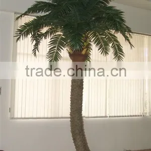 Home Garden Edging Decorative 5ft to 16ft Height Outdoor Artificial Green Plastic Palm Trees EDS06 0803 thumbnail-3