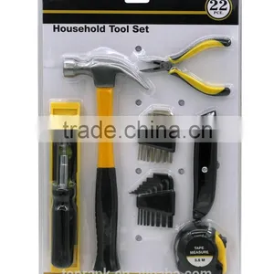 TOPRANK 22 Piece Professional Portable Household Mini Hand Tool Set in Blister Card Packing thumbnail-2