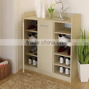 High Grade Antique Solid Wood Shoe Rack Living Room Furniture Wooden Shoe Ark Wholesale thumbnail-3