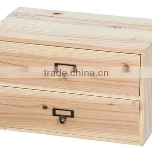 Simple Design Wooden Storage Box thumbnail-1
