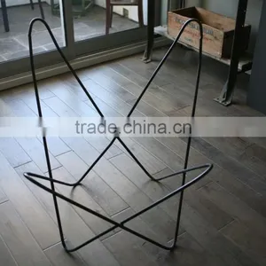 BKF Butterfly Chair in Living Room Chair Frame With Black Leather thumbnail-5