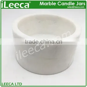 Big Size Home Premium Marble Candle Holder Jars thumbnail-3