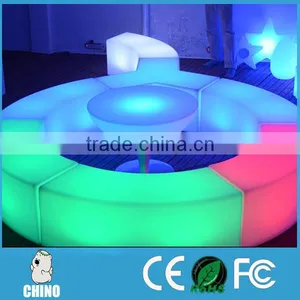 CC1243 Lighting at Night Led Furniture Bar Counter and Seat Stool thumbnail-1