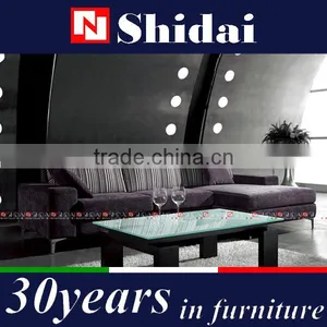 L-shaped Sofa, Modern Lobby Sofa Design, Living Room Furniture l Shape Sofa G115-RE thumbnail-1