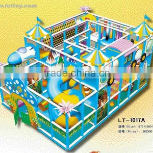 2013 Hot Sale ForestMist Soft Indoor Children Playground Equipment Naughty Castle LT-1017B thumbnail-1
