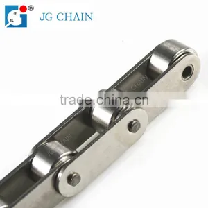 TUV Certified Manufacturer SUS 304 C2082H Stainless Steel Conveyor Chain thumbnail-1