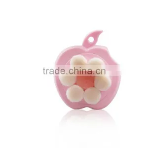 2015 Hot Sale Apple Shape Facial Cleansing Brush With Handle thumbnail-1
