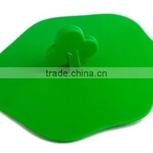 Silicone Cup Lids Tree Leaf Mug Cover Silicone Glass Cover Suction Lids for Coffee and Tea Cup thumbnail-3