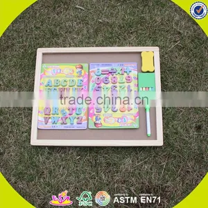 2017 Wholesale Baby Wooden Sketchpad Toys Mini Kids Wooden Sketchpad Toys, Educational Children Wooden Sketchpad Toys W12B095 thumbnail-4