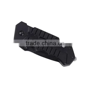 A21-1077 Stainless Steel Blade Aluminium Handle Folding Cutlery Knife thumbnail-2
