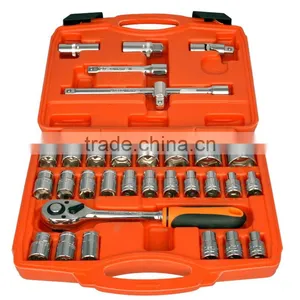 AK-9772 32 Pcs 1/2 Inch High Grade Socket Tool Set thumbnail-3
