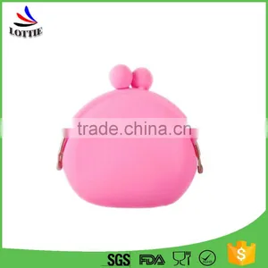 2016 Popular Latest Cheap Fashion Cute Soft Silicone Mini Coin Purse Card Key Pouch Wallet for Promotion Gifts thumbnail-2