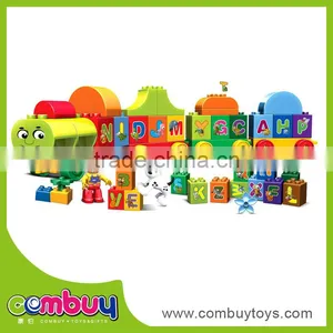 Hot Selling Letter Train Building Kids Bricks Intellect Blocks Toys thumbnail-1