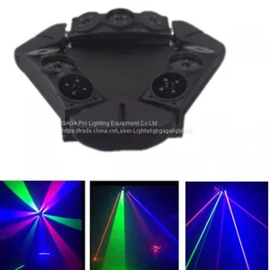RGB Moving Head Spider Stage LED Laser Light thumbnail-1