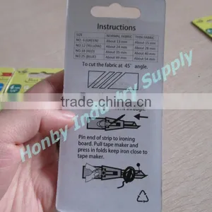 Sewing Accessories Fabric Tape Piping Maker Quilting Bias Tape Binding Tool thumbnail-5