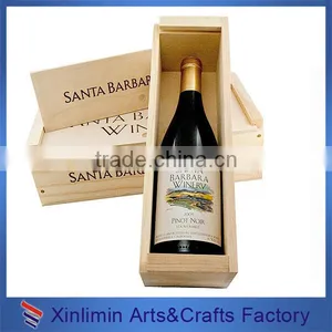 Customized Wooden Box for 6 Bottle Wood Wine Box thumbnail-3