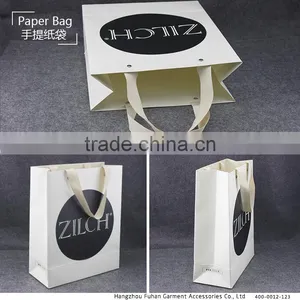 Printed Paper Bag With Customized Logo and Handles thumbnail-1