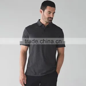 Light Pima Cotton Fabric Bacterial Strain Quick Dry Golf T-shirt Mens Polo t Shirt thumbnail-3