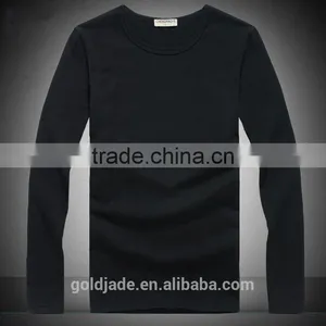 Customized Manufactorying 100% Cotton Long-sleeve T Shirt for Man thumbnail-4
