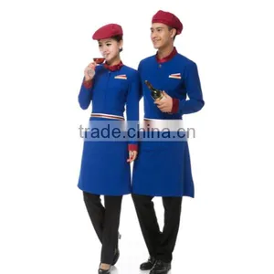 High Collar Hotel Uniform Restaurant Uniforms for Waiter/waitress thumbnail-5