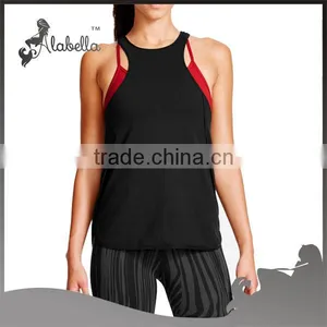 Breathable Compression Fabric for Solid Color Tank Top Blank Top Wholesale thumbnail-1
