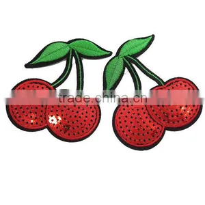 2017flower Shape Custom Embroidery Sequin Patch Embroidery Design for Jeans thumbnail-2