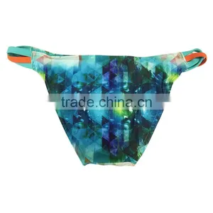 2017 New Design Full Printing Braided Trim Sexy Swimwear Woman Bikini thumbnail-5