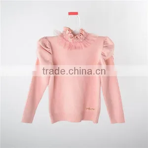 100% Cotton Models Sweater for Girls Children Clothing thumbnail-1