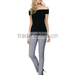 Trade Assurance Off-the-shoulder Design Lady Top Wholesale Women Top Selling Products 2015 thumbnail-6