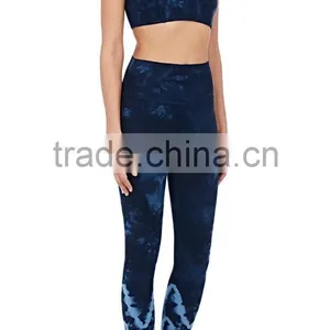 Summer Womens Sexy Yoga Sports Wear Legging Running Gym Soft Top Trousers Pants 2pcs thumbnail-3