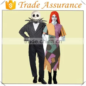 Cosplay Nightmare Before Christmas Jake&Sally Costume thumbnail-1