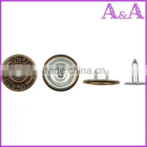 New Trend Product Brass Metal Jeans Button thumbnail-1