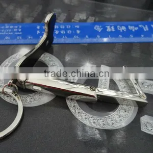 Newest Foldable Nail-scissor Design Hold 9 kg Keychain Cheap Purse Hook thumbnail-1