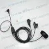 3 Wires Earpiece With Separate PTT and MIC thumbnail-1