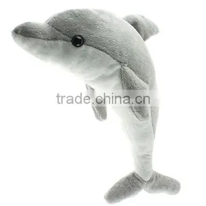 Adorable Cuddle Gray Dolphin Plush Stuffed Animal Toy thumbnail-1