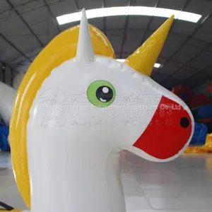 Popular 0.9MM PVC Swimming Pool Water FloatingToys,Inflatable Pool Water Floaties,Inflatable Unicorn Float For Sale thumbnail-3