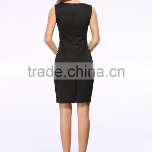 Latest Dress Designs Lady Wholesale Bandage Dress Garments Manufacturer SD49 thumbnail-4