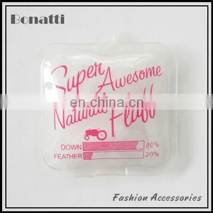 PVC Down Feather Label for Garment thumbnail-1