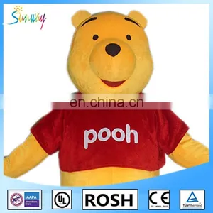 Lovely Inflatable Winnie Bear Fur Costume for Advertising thumbnail-6