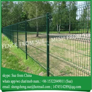 Export to Nepal Galvanized Welded Wire Mesh Fence Panel for Resort Used thumbnail-1
