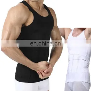 2016 Men's Slimming Singlet Walmart Slimming Corsets Undershirt Shapewear Vest thumbnail-3