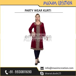 Latest Stylish Arabian Party Wear Kurti Dress For Australia thumbnail-4