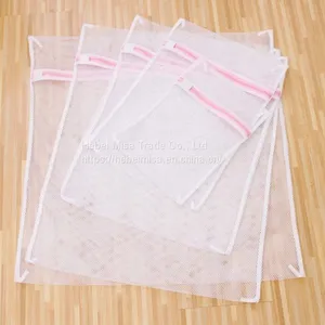 Factory Direct Sales Coarse Mesh Laundry Bag ( Polyester With Zipper) thumbnail-1