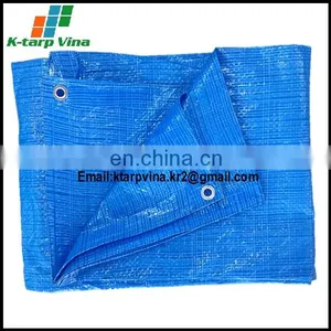 #2000 Medium Duty Blue Tarpaulin Sheet, Korea Standard, Made In Vietnam thumbnail-2