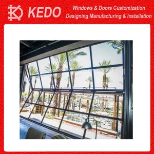 Aluminum Fold up Glass Window Design thumbnail-5
