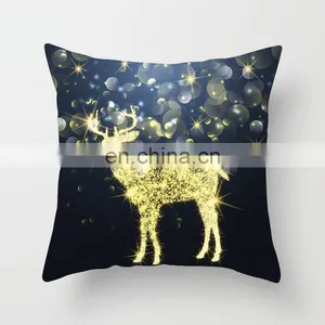 1PCS Custom Made Merry Christmas Happy New Year Cushion Cover thumbnail-3